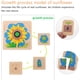 thumbnail image 2 of Rompecabezas de madera con diseño de girasol, tablero de rompecabezas de varias capas, rompecabezas de Panel 3D, juguetes educativos para edades tempranas para niños, recuerdo de fiesta de cumpleaños Ormromra WRLF-283-4, 2 of 9