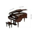 thumbnail image 5 of Grand Piano Model Models Vintage Decor Kidcraft Playset Pianos for Kids Baby Child, 5 of 6