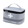 thumbnail image 3 of Xuanheng First Aid Bag Empty Portable Professional Medical Bag for Camping M Gray, 3 of 8