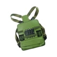 thumbnail image 4 of DOLITY Barber Chest Bag Hairdresser Saving Hair Stylist Tools Bag Green, 4 of 7