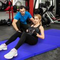 thumbnail image 2 of Costway 4'x8'x2" Gymnastics Mat Thick Folding Panel Aerobics Exercise Gym Fitness Navy, 2 of 10