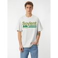 thumbnail image 1 of Soylent Green Print Men's Creative Top, Casual Short Sleeve Crew Neck T-shirt, Men's Clothing for Summer Outdoor, 1 of 7