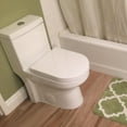 thumbnail image 2 of HOROW Small Compact One Piece Toilets Dual Flush Modern,12'' Rough-In Toilet & Soft Closing Seat, 2 of 11