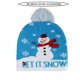 thumbnail image 4 of Christmas Hat Knit LED Light Hat For Unisex Kids Winter Pom Pom Hats, Holiday Party Beanie Cap Xmas Gifts Multicolor, 4 of 4