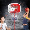 thumbnail image 3 of CAROOTU Children Basketball Hoop Set Height Adjustable Portable Basketball System Indoor Sports Toy, 3 of 6
