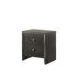 thumbnail image 5 of Contemporary Style King Size 6pc Bedroom Set Bed Dresser Mirror Nightstand Chest Wooden Furniture Gray Finish, 5 of 7
