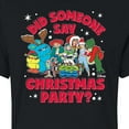 thumbnail image 3 of Toy Story - Christmas Party - Juniors Cropped Cotton Blend T-Shirt, 3 of 5