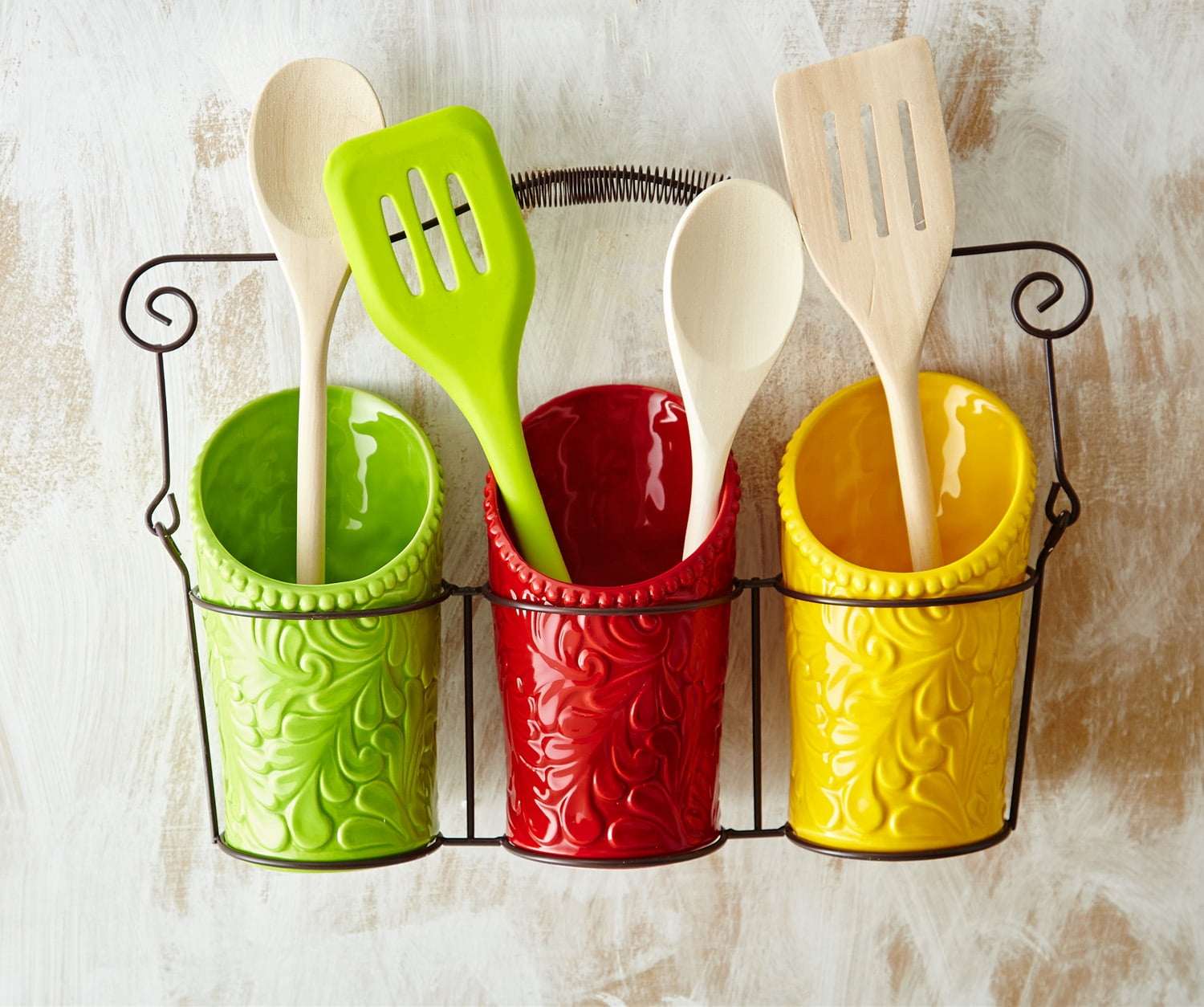 Kitchen Utensil Holder Set - Multicolor
