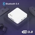 thumbnail image 3 of GK2 Android TV Box, Octa-Core Processor, 2GB RAM +16GB ROM, Android 14, Wi-Fi 6, BT5.2, 8K Ultra HD, HDR10+, IR Remote Control, 3 of 8