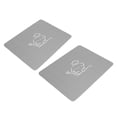 thumbnail image 3 of 2pcs Coffee Mat Skid Resistance Waterproof Dish Drying Mat Coffee Maker Mat for Countertops Pet Feeding 30x40cm/11.81x15.75in, 3 of 5