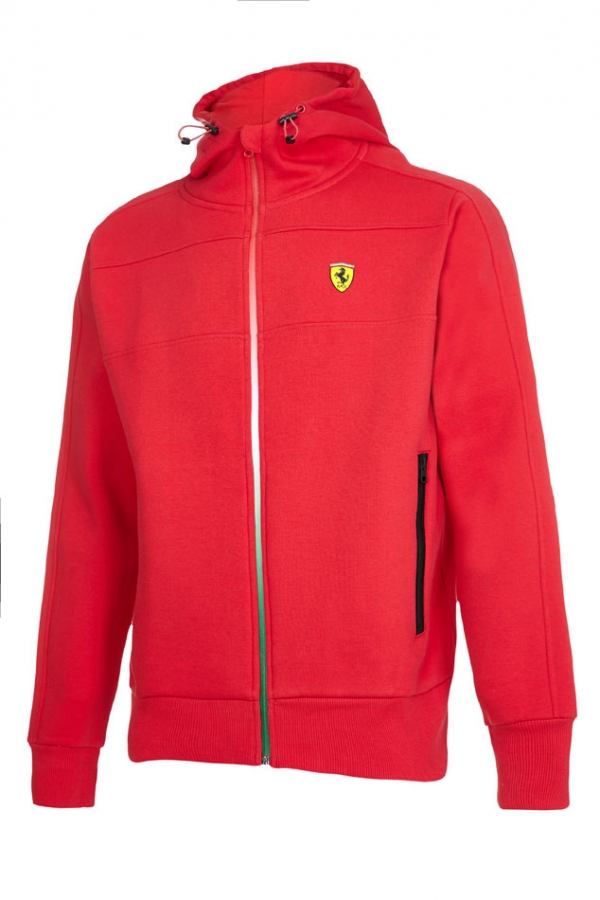 ferrari zip up sweatshirt
