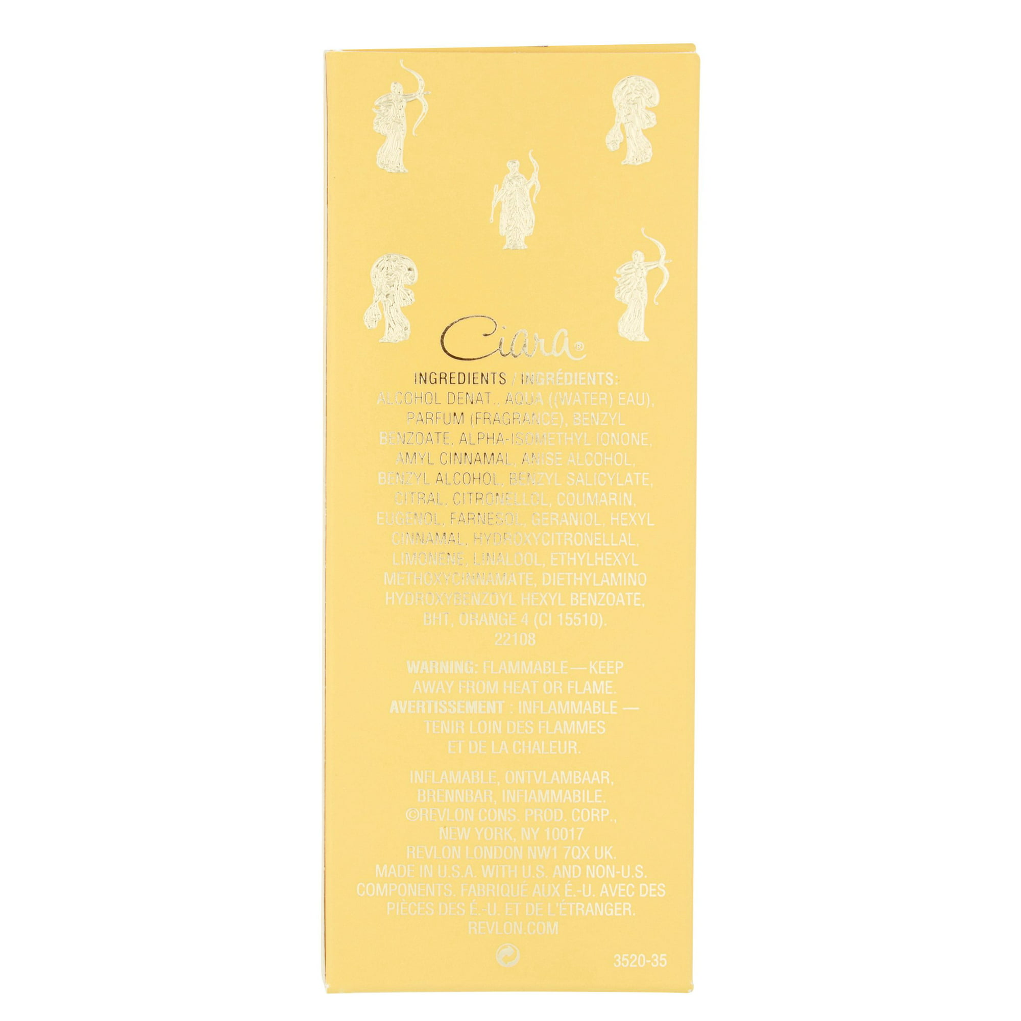 Revlon Ciara Eau de Cologne, Perfume for Women, 2.3 Oz