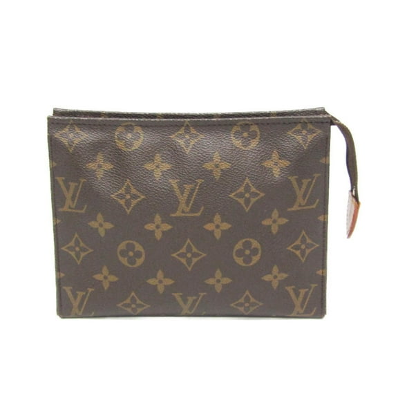 Pre-Owned Louis Vuitton Monogram Poche Toilette 19 M47544 Women's Pouch Monogram (Good)
