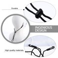 thumbnail image 3 of DEEPCRAFF 2Pcs Mask Ear Strap Extender with Adjustable Hooks Black Durable Ear Rope Buckle, 3 of 8