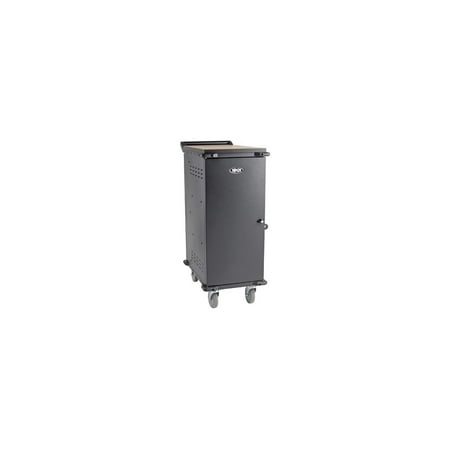 UPC: 0037332226112 | Tripp Lite 21-Port AC Mobile Charging Cart Storage Station for Chromebooks iPads Laptops Tablets Black (CSC21AC)