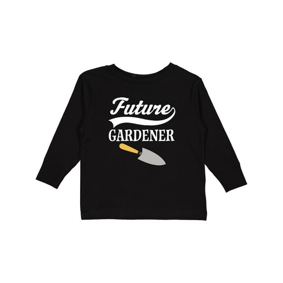 Inktastic Future Gardener Childs Gardening Boys or Girls Long Sleeve Toddler T-Shirt