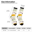 thumbnail image 2 of Honeii Childish Dinosaur Print Adult Socks,Crew Socks,Casual Calf Socks,Daily Wear Socks for Men & Women, Perfect for Sports, Casual and Everyday Use, 2 of 6