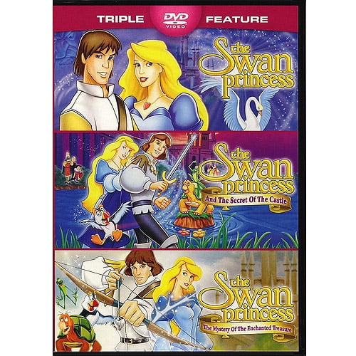 The Swan Princess The Swan Princess And The Secret Of The Castle The Swan Princess The Mystery Of The Enchanted Treasure Widescreen Walmart Com Walmart Com