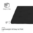 thumbnail image 3 of Kali 6 inch Thermobonded High Density Polyester Fill Futon Mattress, Full, 3 of 6