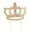 Gold, variant on Coolest Bear Rhinestone Crystal Cake Topper "Crown", Gold