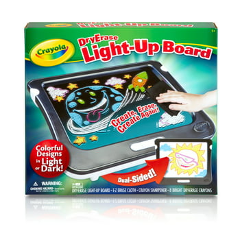 Crayola Dry Erase Light up Board, Art , Gifts for Girls & Boys, Child