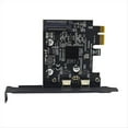 thumbnail image 5 of Tarjeta PCIE de 2 Puertos PCI Express 3.0 X1 A Tarjeta de Expansión USB Dual Alimentación USB3.2 Gen2 Chip ASM3142 de 10 Gbps para PC de Escritorio, 5 of 5