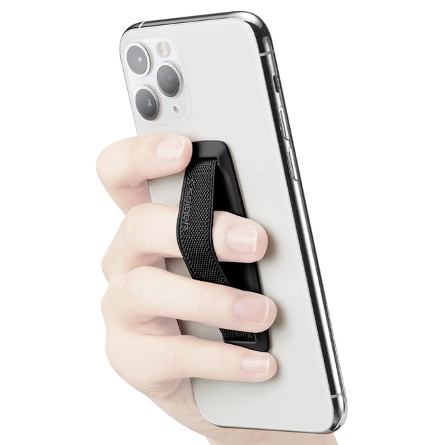 Correa universal Spigen Flex para teléfono celular, negra