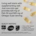 thumbnail image 4 of Suplemento de aceite de pescado Sports Research 625 mg 120 cápsulas, 4 of 8