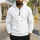 thumbnail image 1 of pstuiky mangas largas para hombre, Sudadera con capucha y cremallera de color liso para hombre, jersey de manga larga, sudaderas con capucha camisetas de hombre s, 1 of 9
