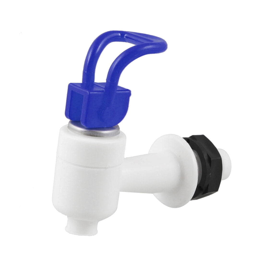 uxcell Blue and Blue Water Cooler Faucet Plastic Water Dispenser Fits Universal Adaptor Hot Cold Water Spigot Tap Replacement 2pcs