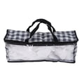 thumbnail image 2 of Storage Bag, Dustproof Comfortable Handle Clothes Storage Bag  For Books For Shoes Blue Plaid, 2 of 8