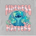 thumbnail image 2 of Men's Lilo & Stitch Kindness matters Stitch Graphic Tee Silver 2X Large, 2 of 4