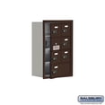 thumbnail image 1 of SalsburyIndustries 19148-07ZRC Cell Phone Storage Locker With Front Access Panel - 4 Door High Unit, Bronze, 1 of 1
