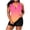 Hot Pink, variant on Bixock Bathing Suits for Women,Tankini Swimsuits for Women,Swimsuits for Women Plus Size Solid Color Set Neck Adjustable Strap Top with Chest Pad Swimsuits