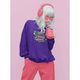 thumbnail image 2 of I Date Mistakes Sweatshirt Women -Smartprints Designs, Female 3X-Large, 2 of 4