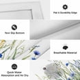 thumbnail image 6 of Botanical Flower Outdoor Rug for Patio/Deck/Porch, Non-Slip Large Area Rug 5 x 7 Ft, Watercolor Colorful Floral Herbs Plants Indoor Outdoor Rugs Washable Area Rugs, Camping Rug Carpet Runner, 6 of 8