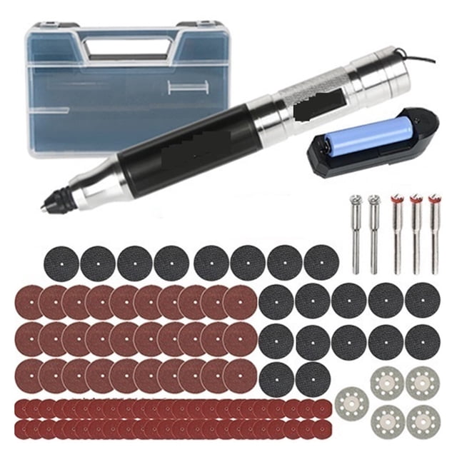 Perceuse Électrique Sans Fil Stylo de Gravure Menuiserie Batterie Lithium Coupe Polissage Outil Rotatif Mini Perceuse Sans Fil, Compact et Léger Portable