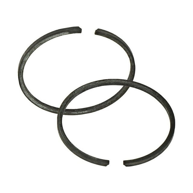 MYG 2pcs 80cc 47mm Piston Anneaux 2 Temps Motorisé Vélo Motorisé Pièces de Vélo