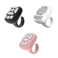 thumbnail image 3 of Decodeary Portable Ring Remote Control For Wireless Page Flipping And Selfies FOROperation Suitable Pink, 3 of 6
