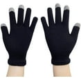 thumbnail image 4 of Black Among-us Winter Warm Touch Screen Unisex Gloves Soft Elastic Cuff, 4 of 5
