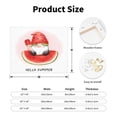 thumbnail image 2 of Picia Watermelon Gnome Pattern Decorative Picture – Unique Wall Art, Modern Canvas Print for Trendy Interiors (Horizontal), 2 of 6