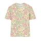 thumbnail image 4 of Fiudx Camisas para Mujer Camiseta de Manga Corta con Cuello Redondo y Estampado Informal para Mujer, 4 of 4