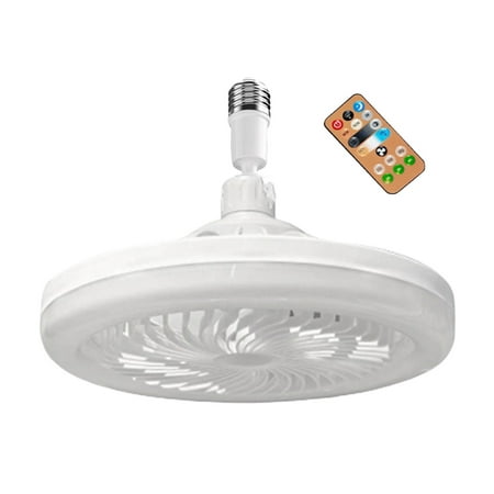 

Adult Party Hanging Fan Ceiling Fan With Light Closed Thin Hidden Electric Universal Joint Lamp Holder Family Summer Gift for Student Train Station Bedroom