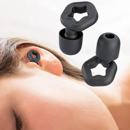 

Earplugs For Sleep Reusable Sleep Earplugs Designed For Sleep Side Sleep Without Ear Pressure Integrated Noise Reduction Earplugs (three Pairs) Large Small And Medium Design.