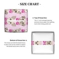 thumbnail image 5 of Gukieu Cute puppy Print Leather Tissue Box, PVC Waterproof Velcro Opening and Closing Square Tissue Box Holder, Suitable for Home and Office Decoration, 5 of 7