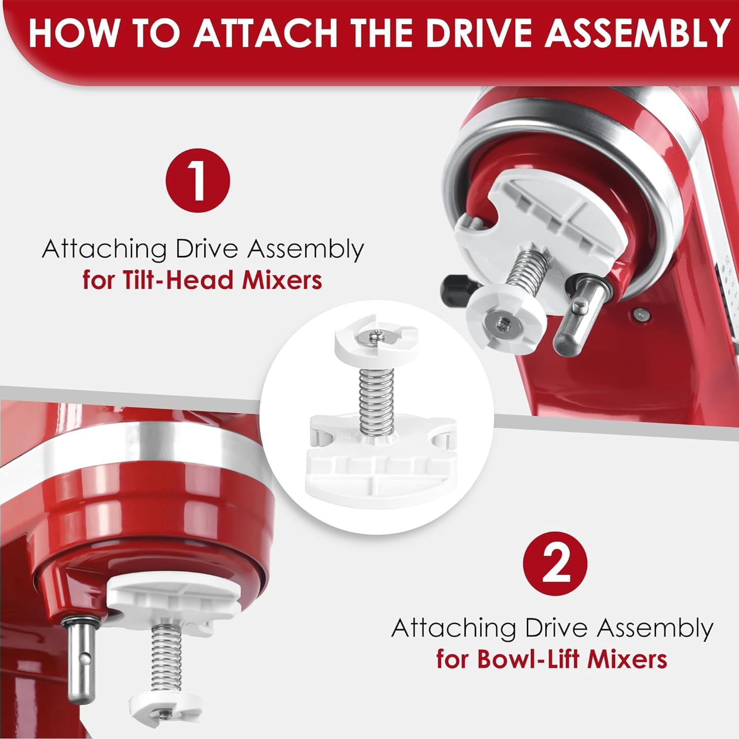 Ice Cream Maker Attachment for KitchenAid Mixers and Ice Cream Maker Parts