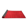 thumbnail image 2 of Ahgly Company Indoor Round Abstract Red Contemporary Area Rugs, 7' Round, 2 of 4