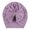 Purple, variant on FRSASU Toddler Kids Baby Boy Girl Solid Knotted Hat Beanie Bow Headwear Accessories
