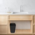 thumbnail image 3 of 3 Gallons Efficient Trash Can Wastebasket  Fits Under Desk Kitchen Home Office (black 3 Gallons-2 Pack), 3 of 5