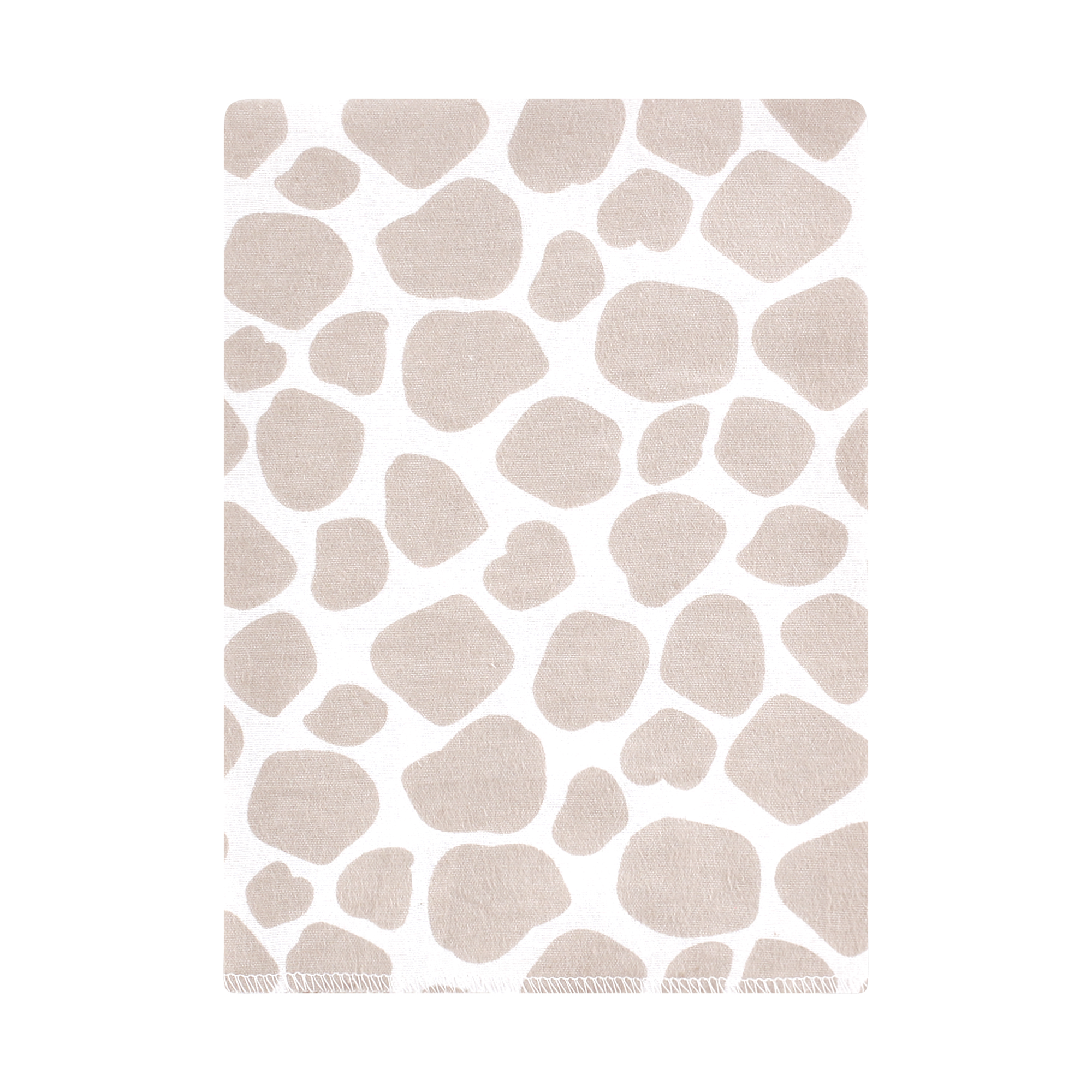 Hudson Baby Unisex Baby Cotton Poly Flannel Burp Cloths Bundle, Modern Safari Friends 12-Pack, One Size